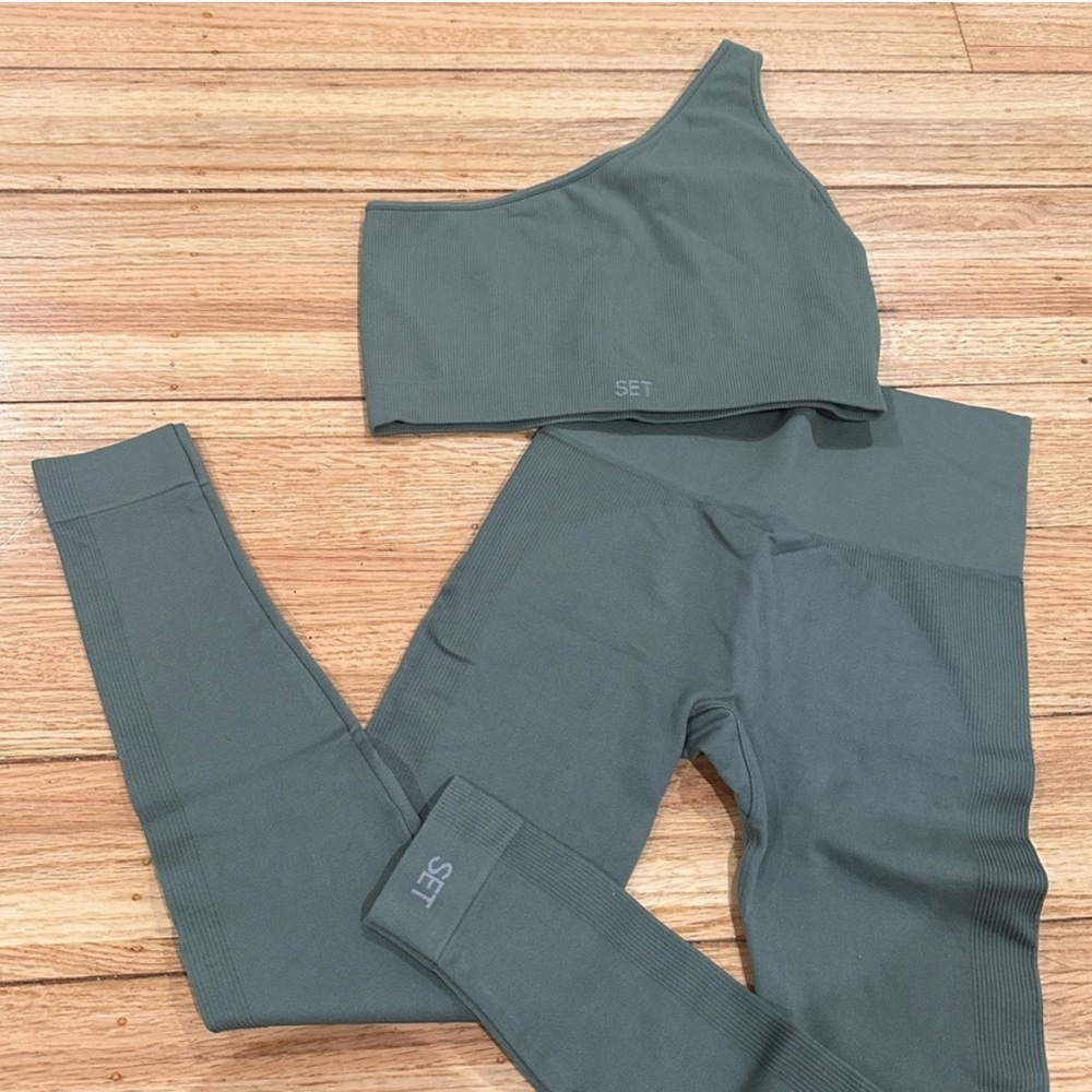 SETACTIVE pine green set